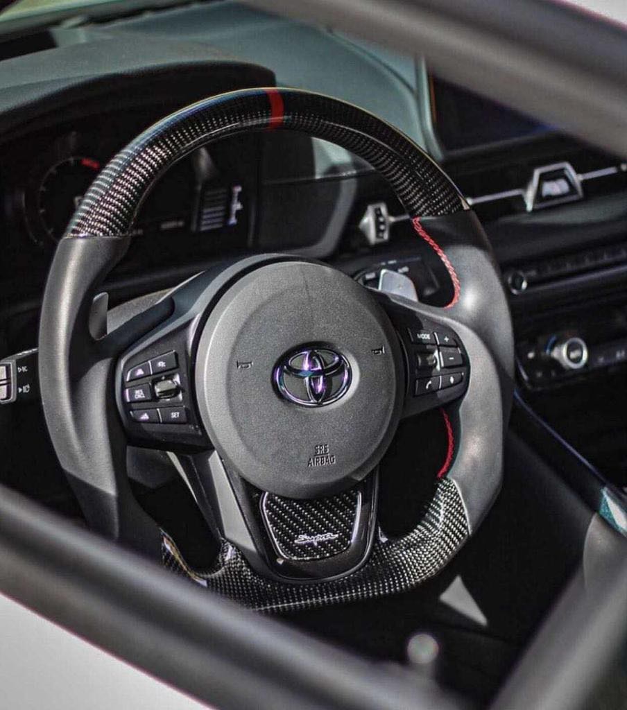 Supra A90 steering wheel